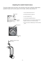 Предварительный просмотр 25 страницы ELNA Elinita EF72 Service Manual