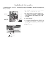 Предварительный просмотр 27 страницы ELNA Elinita EF72 Service Manual