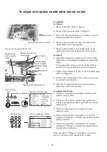 Предварительный просмотр 38 страницы ELNA Elinita EF72 Service Manual