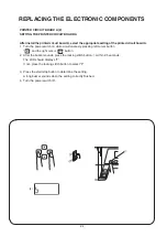 Предварительный просмотр 26 страницы ELNA Elnita  ec60 Service Manual