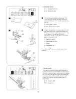 Предварительный просмотр 32 страницы ELNA EnVision 8006 Instruction Manual