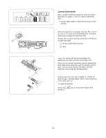 Предварительный просмотр 38 страницы ELNA EnVision 8006 Instruction Manual