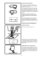 Предварительный просмотр 34 страницы ELNA eXcellence 720 Instruction Manual