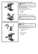 Предварительный просмотр 16 страницы ELNA eXcellence 730 PRO Instruction Manual