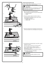 Preview for 18 page of ELNA eXcellence 730 PRO Instruction Manual