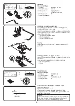 Preview for 68 page of ELNA eXcellence 730 PRO Instruction Manual