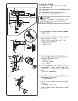 Предварительный просмотр 24 страницы ELNA eXcellence 760 Instruction Manual