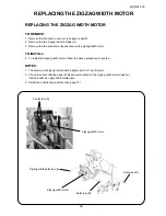 Предварительный просмотр 34 страницы ELNA eXperience 520 Service Manual