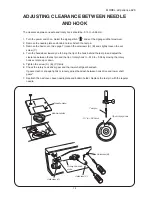 Предварительный просмотр 16 страницы ELNA eXperience 620 Service Manual