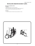 Предварительный просмотр 32 страницы ELNA eXperience 620 Service Manual