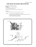 Предварительный просмотр 34 страницы ELNA eXperience 620 Service Manual