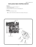 Предварительный просмотр 35 страницы ELNA eXperience 620 Service Manual