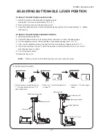 Предварительный просмотр 36 страницы ELNA eXperience 620 Service Manual