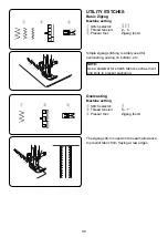 Preview for 38 page of ELNA eXplore 150 Instruction Book