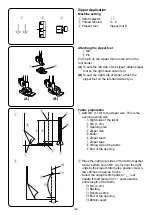 Preview for 48 page of ELNA eXplore 150 Instruction Book