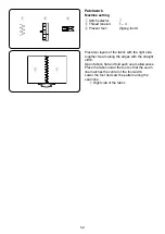 Предварительный просмотр 58 страницы ELNA eXplore 150 Instruction Book