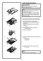 Preview for 60 page of ELNA eXplore 150 Instruction Book