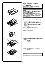 Preview for 68 page of ELNA eXplore 160 Instruction Book