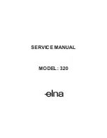 ELNA eXplore 320 Service Manual preview