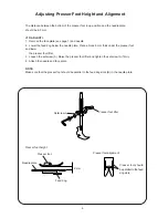 Предварительный просмотр 8 страницы ELNA eXplore 320 Service Manual