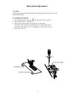 Предварительный просмотр 19 страницы ELNA eXplore 320 Service Manual