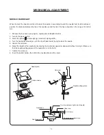 Предварительный просмотр 14 страницы ELNA Star Edition Service Manual