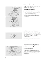 Предварительный просмотр 7 страницы ELNA XQUISIT 2 Manual