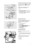 Предварительный просмотр 10 страницы ELNA XQUISIT 2 Manual