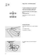 Предварительный просмотр 57 страницы ELNA XQUISIT 2 Manual