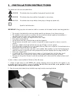 Preview for 3 page of Elnur Ecombi Eco 158 Installation Instructions And User Manual