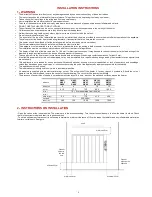 Preview for 2 page of Elnur INTERTIARX10E Installation Instructions And User Manual