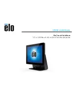 Предварительный просмотр 1 страницы Elo Touch Solutions ESY 15E3 User Manual