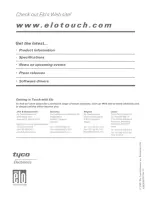 Preview for 28 page of Elo TouchSystems 1220L User Manual