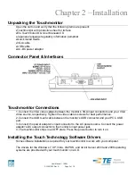 Предварительный просмотр 6 страницы Elo TouchSystems 1509L User Manual