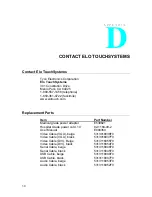 Preview for 38 page of Elo TouchSystems 1528L User Manual