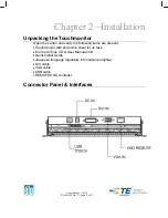 Preview for 5 page of Elo TouchSystems 1541L User Manual