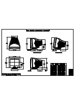 Elo TouchSystems 1725C Series Product Dimensions preview