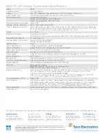 Preview for 2 page of Elo TouchSystems 1928L Specification Sheet