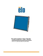 Preview for 1 page of Elo TouchSystems 1937L User Manual