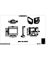 Elo TouchSystems 2620L Product Dimensions preview