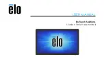 Предварительный просмотр 1 страницы Elo TouchSystems E391994 User Manual