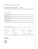 Preview for 54 page of Elo TouchSystems Elo Entuitive 3000 Series 1747L User Manual