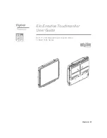 Предварительный просмотр 1 страницы Elo TouchSystems Entuitive 1746L Series User Manual