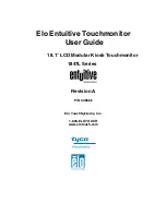 Preview for 2 page of Elo TouchSystems Entuitive 1847L Series User Manual