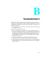 Preview for 36 page of Elo TouchSystems Entuitive 1847L Series User Manual