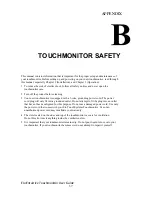 Предварительный просмотр 37 страницы Elo TouchSystems Entuitive 1925L Series User Manual