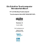 Предварительный просмотр 51 страницы Elo TouchSystems Entuitive ESY1525L User Manual