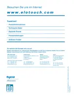 Предварительный просмотр 103 страницы Elo TouchSystems Entuitive ESY1525L User Manual