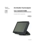 Предварительный просмотр 1 страницы Elo TouchSystems Entuitive ESY1529L Series User Manual