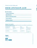 Предварительный просмотр 52 страницы Elo TouchSystems Entuitive ET1566L-7SWA-1 User Manual